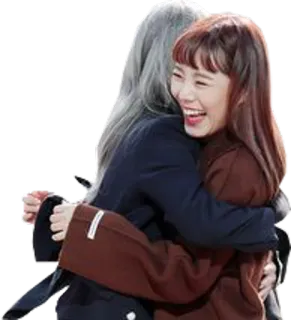 👭 ecdee449 abrazo, mujeres, amistad, sonrisa, afecto, espontáneo whatsapp sticker