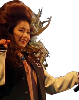 😃 13fb66cd ผู้หญิง, ยิ้ม, เสื้อแจ็คเก็ต, คน, มีความสุข, เอเชีย telegram sticker