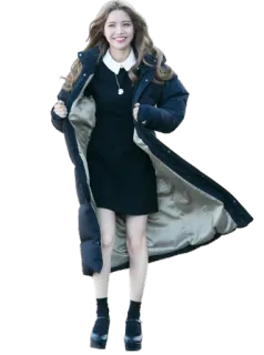 💃 257c85e8 ผู้หญิง, นางแบบ, ชุดเดรส, เสื้อโค้ท, แฟชั่น, เกาหลี, K-pop telegram sticker