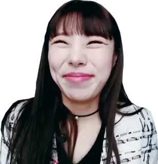 ☺️ ba811708 ผู้หญิง, ภาพเหมือน, บุคคล, รอยยิ้ม, มีความสุข, ผมสีดำ telegram sticker