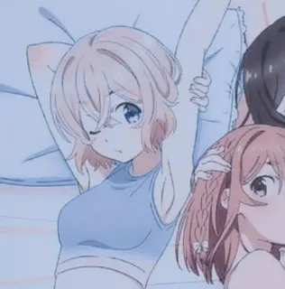 💗 70bf99cb 애니메이션, 소녀, 귀여운, 일러스트, 캐릭터, 카와이 telegram sticker