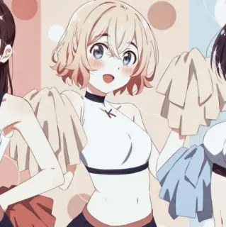 💗 c32c8d3e Mami Nanami Rent-A-Girlfriend 애니메이션, 소녀, 나나미 마미, 여친, 빌리겠습니다, 귀여운, 만화 telegram sticker