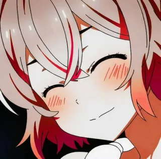 💗 c939c3a8 애니, 여자, 귀여운, 미소 telegram sticker