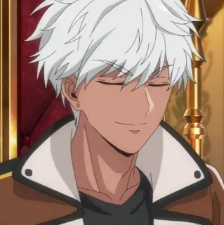 💸 7c539c4c Mammon Obey Me! Anime, Iblis, Mammon, Obey Me, Game Otome, Karakter, Video game whatsapp sticker