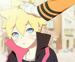 🌌 8c3ba116 Boruto Uzumaki Boruto anime, manga, boruto, uzumaki, naruto, cute, fanart telegram sticker