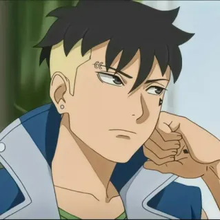 🌌 b422a129 Kawaki Boruto anime, character, kawaii telegram sticker