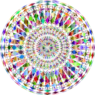 🎨 1717dd75 абстракция, яркий, геометрический, узор, сфера telegram sticker