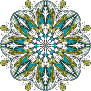 🎨 27c21605 Мандала, Геометрический, Узор, Декоративный, Цветочный, Орнамент, Абстрактный telegram sticker