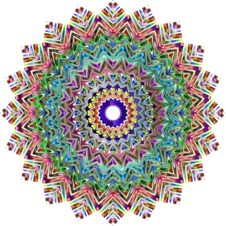 🎨 6d0751b9 Мандала, Геометрический, Красочный, Абстрактный, Психоделический, Орнамент, Узор, Дизайн telegram sticker