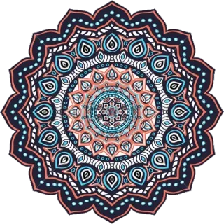 🎨 ce732395 Мандала, Узор, Декоративный, Геометрический, Орнамент, Искусство, Дизайн telegram sticker