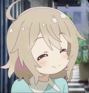 🌝 5fdeef87 Anime, Manga, Lindo, Chica, Dibujos animados, Chibi telegram sticker