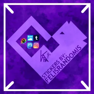 😺 de0b29e9 STICKERS BY: FELISRANDOMIS sticker, felisrandomis, lila telegram sticker