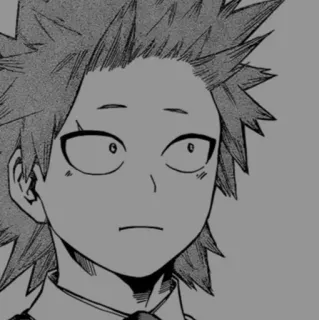 🩹 2f470668 Eijiro Kirishima My Hero Academia anime, manga, eijiro kirishima, my hero academia, character, portrait telegram sticker