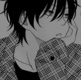 🩹 6d21e791 anime, manga, boy, plaid, emo, teen telegram sticker