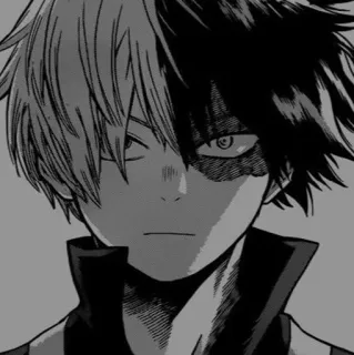 🩹 8f60ea0a Shoto Todoroki My Hero Academia anime, manga, shoto todoroki, my hero academia, character, fanart telegram sticker