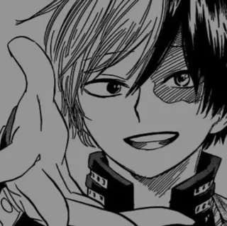 🩹 b67d3c03 Shoto Todoroki My Hero Academia anime, manga, my hero academia, shoto todoroki, fanart telegram sticker