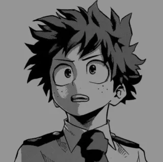 🩹 b7c42f89 Izuku Midoriya My Hero Academia Izuku Midoriya, My Hero Academia, anime, manga, character, fanart, deku telegram sticker