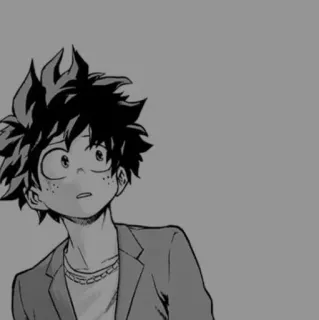 🩹 def0f58f Izuku Midoriya My Hero Academia anime, manga, my hero academia, deku, izuku midoriya, character telegram sticker