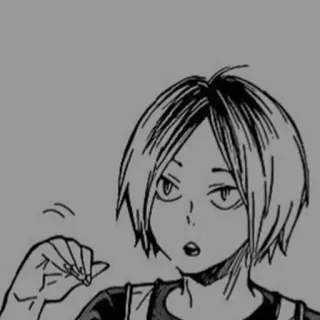 🩹 e37715f8 Kozume Kenma Haikyuu!! anime, haikyuu, kozume kenma, kenma, manga, cartoon telegram sticker