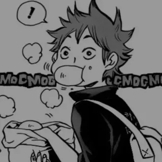 🕊 ed508a9d MOGUMOGU Manga, Essen, Essen, Anime, Cartoon telegram sticker