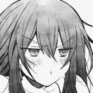 😒 4a3dac04 Anime, Manga, Femme, Fille, Portrait telegram sticker