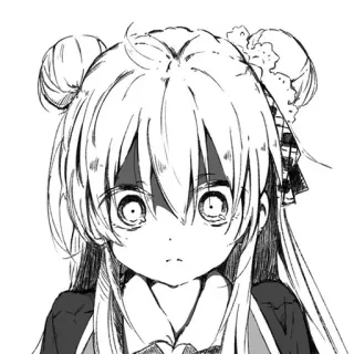 😨 aab9e176 Anime, Manga, Personnage, Fille, Illustration, Dessin animé telegram sticker