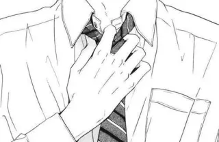 🔋 f4fe2178 man, stropdas, overhemd, kleding, schets, formeel telegram sticker