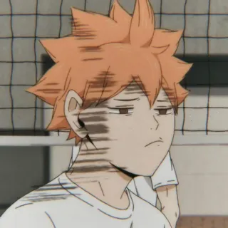 🧊 65734e7a Hinata Haikyuu!! 애니메이션, 하이큐!!, 히나타 쇼요, 스포츠, 배구 telegram sticker