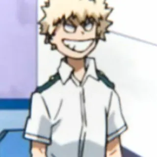 🧊 9dd6757c Bakugo My Hero Academia 애니메이션, 만화, 캐릭터, 애니메이션, 만화 telegram sticker