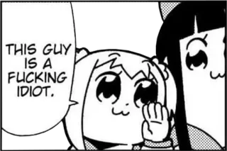 🤓 a9ad1767 THIS GUY IS A FUCKING IDIOT. telegram sticker