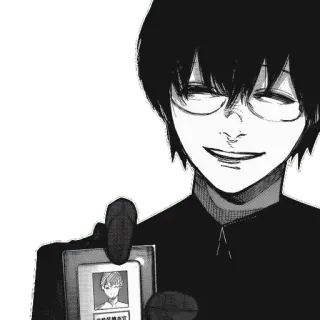 ☺️ 8ed41917 Nimura Furuta Tokyo Ghoul Anime, Manga, Furuta, Nimura whatsapp sticker
