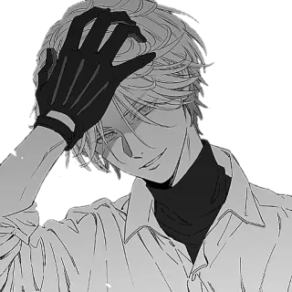 😄 31a3860b Anime, Rękawica, Rękawice, Postać anime, Manga, Czarne rękawiczki telegram sticker