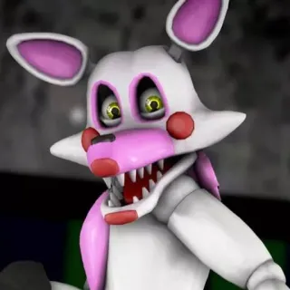 🌟 17ceaa33 Mangle Five Nights at Freddy's แมงเกิ้ล, FNAF, Five Nights at Freddy's, แอนิเมโทรนิกส์ whatsapp sticker