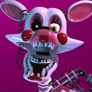 🌟 1ddc8563 Mangle Five Nights at Freddy's แมงเกิล, FNaF, แอนิมาทรอนิก, สยองขวัญ, เกม, สัตว์ประหลาด whatsapp sticker