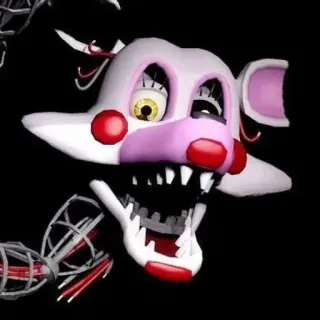 🌟 3817a5ae Mangle Five Nights at Freddy's Five Nights at Freddy's, FNAF, แอนิมาโทรนิก, แมงเกิล, สยองขวัญ, วิดีโอเกม whatsapp sticker