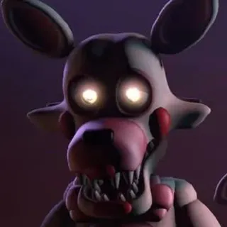 🌟 953d2011 Mangle Five Nights at Freddy's สยองขวัญ, แอนิเมโทรนิก, วิดีโอเกม, fnaf, mangle whatsapp sticker