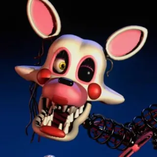 🌟 99f2de4d Mangle Five Nights at Freddy's แมงเกิล, แอนิมาโทรนิก, FNAF, สยองขวัญ, น่ากลัว, สัตว์ประหลาด whatsapp sticker