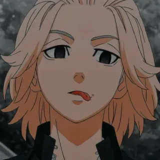 Манджиро Сано whatsapp stickers