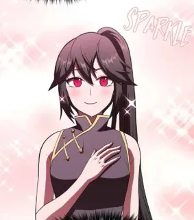 😳 ed28d8d4 SPARKLE 반짝이, 애니메이션, 소녀, 만화, 귀여운 telegram sticker