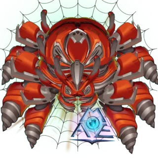 🕷 4d05a28c mekanis, laba-laba, serangga, robot, fantasi, karya seni whatsapp sticker