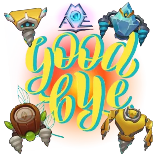 😂 bad952ae Good bye selamat tinggal, perpisahan, robot, kartun whatsapp sticker