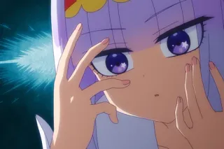 🤨 4890ec63 Anime, Gadis, Lucu, Mata, Karakter telegram sticker