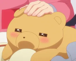 🐻 50638818 Beruang teddy, Boneka, Anime, Lucu, Tangan, Kartun telegram sticker