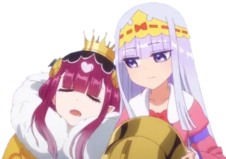 😴 56e109cb Anime, Karakter, Mahkota, Kartun, Putri telegram sticker