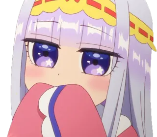 😂 7dc89065 Anime, Gadis, Lucu, Kawaii, Manga, Kartun telegram sticker