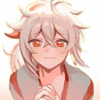 🥺 0bd0a920 Kaedehara Kazuha Genshin Impact Anime, Jeu vidéo, Genshin Impact, Kaedehara Kazuha telegram sticker