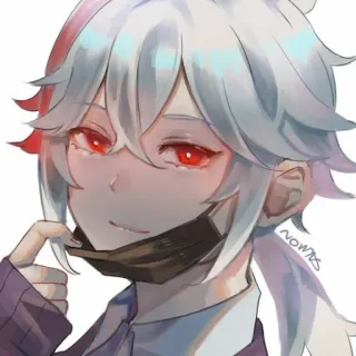 😏 4e4fe377 Kazuha Genshin Impact Kazuha, Genshin Impact, Anime, Jeu vidéo, Personnage telegram sticker