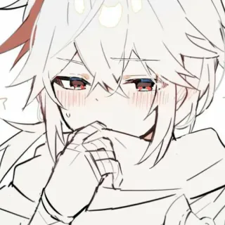 😳 5cbc2489 Kazuha Genshin Impact Anime, Jeu, Personnage, Kazuha, Genshin Impact telegram sticker