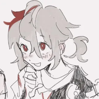 😊 70a2cc65 Kaedehara Kazuha Genshin Impact anime, genshin impact, personnage, kazuha, fanart telegram sticker