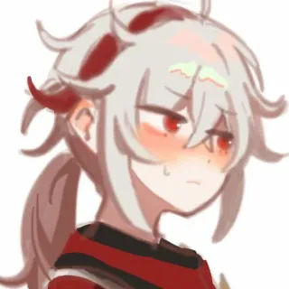 😮‍💨 71476ec4 Kaedehara Kazuha Genshin Impact Anime, Genshin Impact, Kazuha, Kaedehara Kazuha telegram sticker